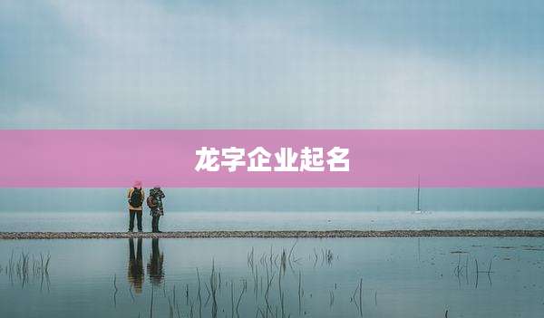 龙字企业起名
