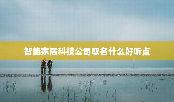 智能家居科技公司取名什么好听点