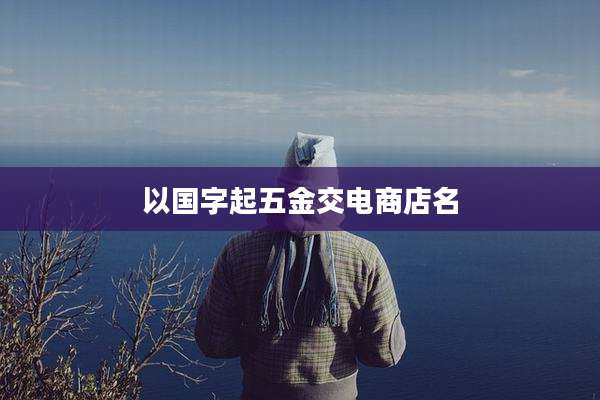 以国字起五金交电商店名