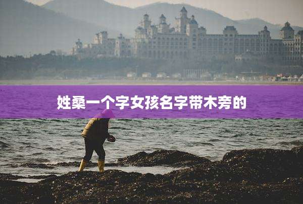 姓桑一个字女孩名字带木旁的