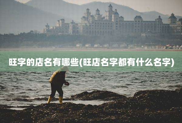 旺字的店名有哪些(旺店名字都有什么名字)