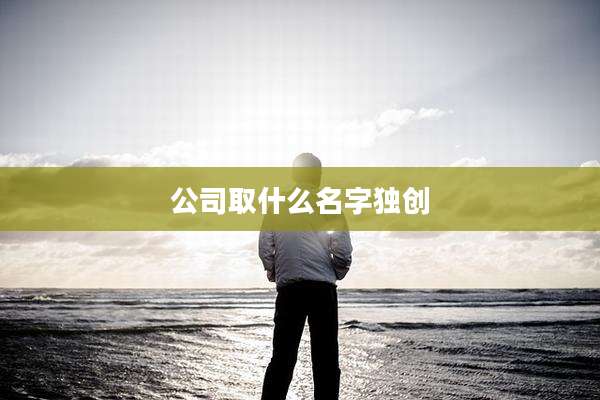 公司取什么名字独创