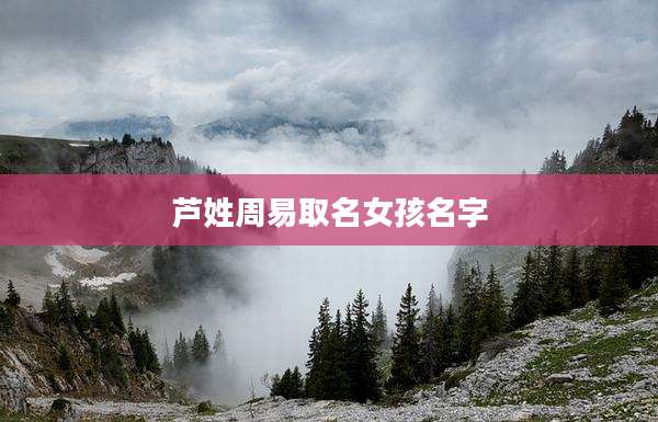 芦姓周易取名女孩名字