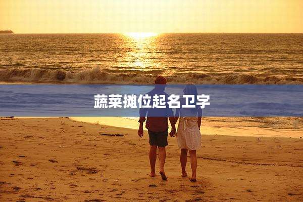 蔬菜摊位起名卫字
