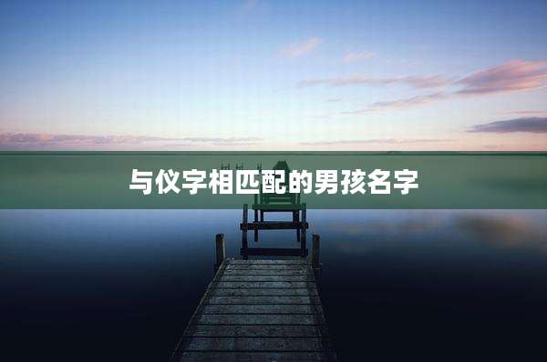 与仪字相匹配的男孩名字