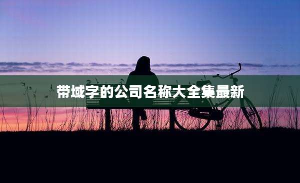 带域字的公司名称大全集最新