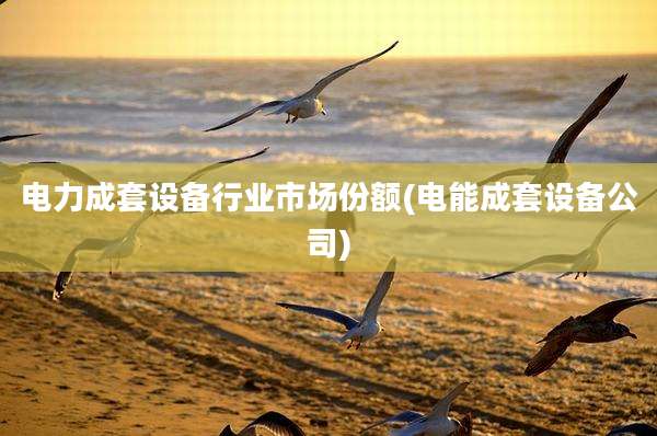电力成套设备行业市场份额(电能成套设备公司)