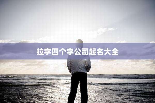 拉字四个字公司起名大全