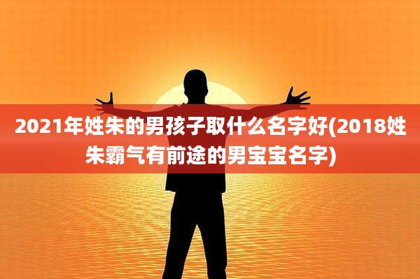 2021年姓朱的男孩子取什么名字好(2018姓朱霸气有前途的男宝宝名字)