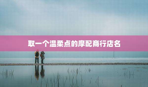 取一个温柔点的摩配商行店名