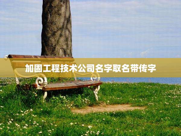 加固工程技术公司名字取名带传字