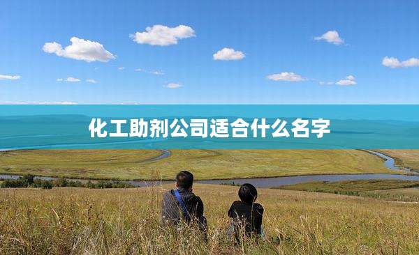 化工助剂公司适合什么名字