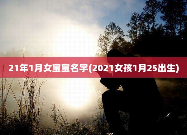 21年1月女宝宝名字(2021女孩1月25出生)