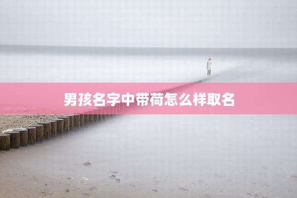 男孩名字中带荷怎么样取名