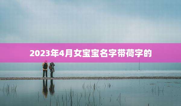 2023年4月女宝宝名字带荷字的