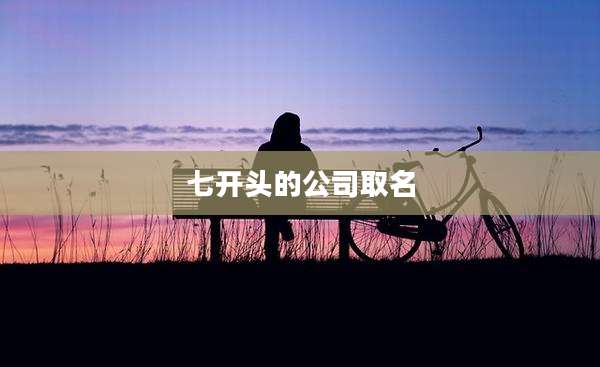 七开头的公司取名