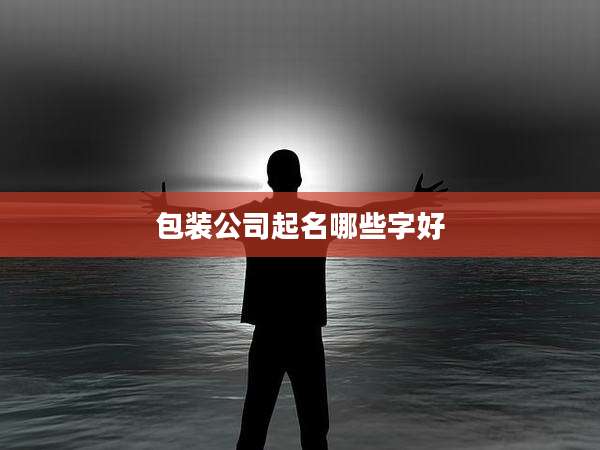 包装公司起名哪些字好