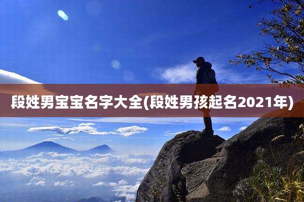 段姓男宝宝名字大全(段姓男孩起名2021年)