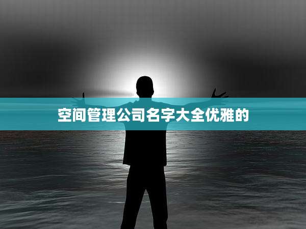 空间管理公司名字大全优雅的