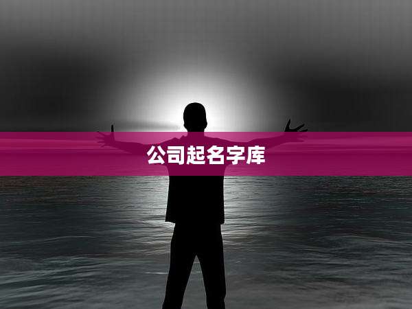 公司起名字库
