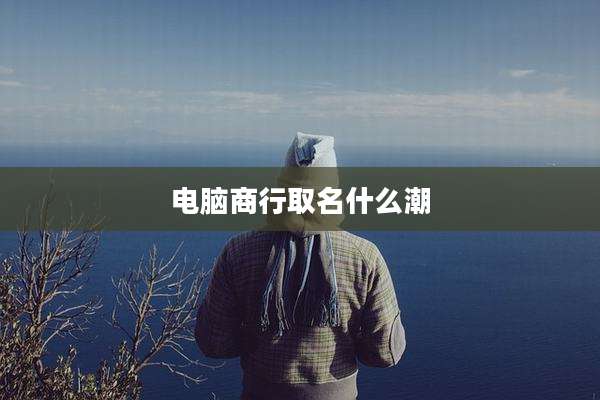 电脑商行取名什么潮