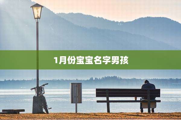 1月份宝宝名字男孩