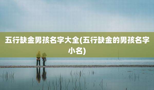 五行缺金男孩名字大全(五行缺金的男孩名字小名)