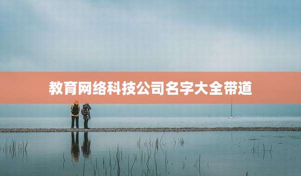 教育网络科技公司名字大全带道
