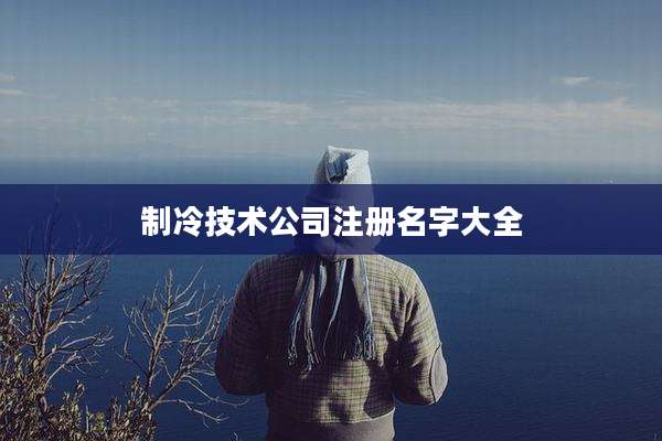 制冷技术公司注册名字大全