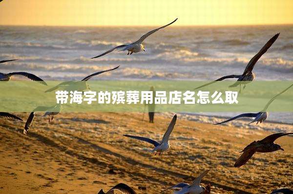 带海字的殡葬用品店名怎么取