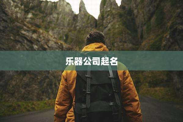 乐器公司起名