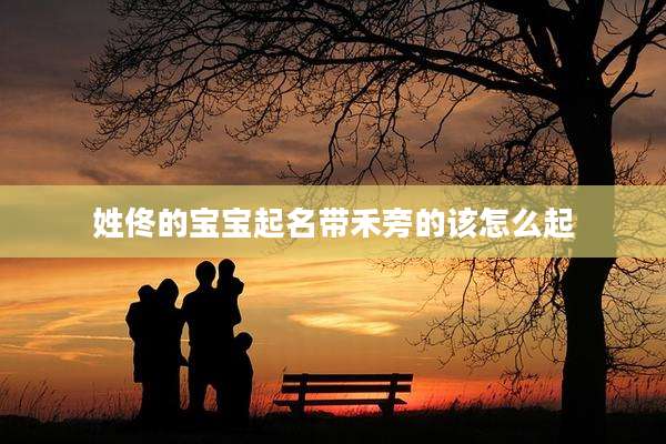 姓佟的宝宝起名带禾旁的该怎么起