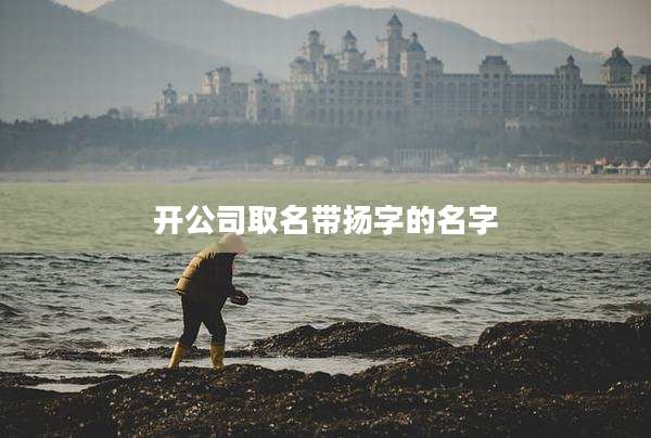 开公司取名带扬字的名字