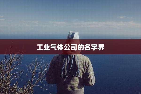 工业气体公司的名字界