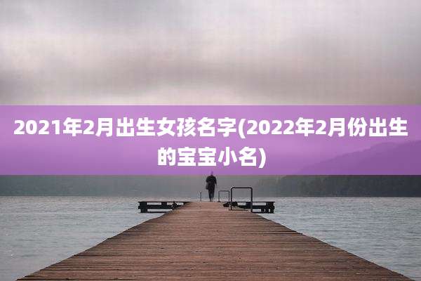 2021年2月出生女孩名字(2022年2月份出生的宝宝小名)