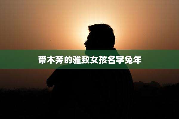 带木旁的雅致女孩名字兔年