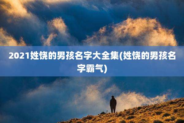 2021姓饶的男孩名字大全集(姓饶的男孩名字霸气)