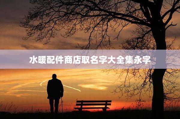 水暖配件商店取名字大全集永字
