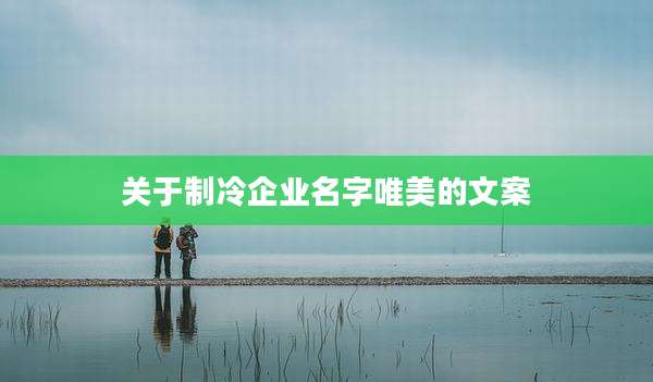 关于制冷企业名字唯美的文案