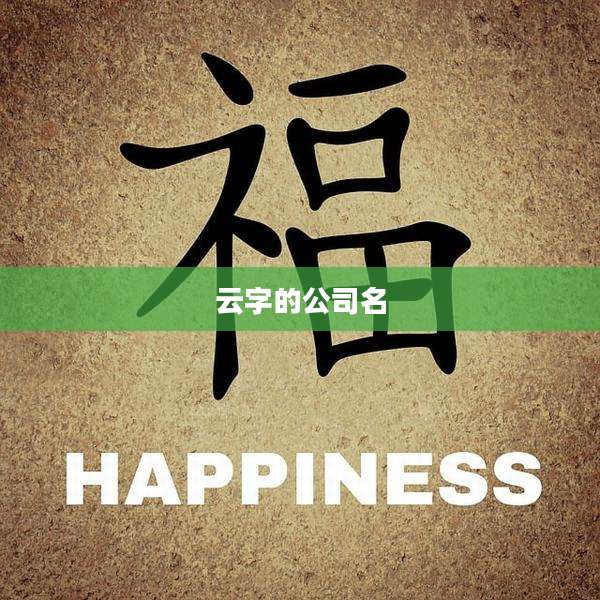 云字的公司名
