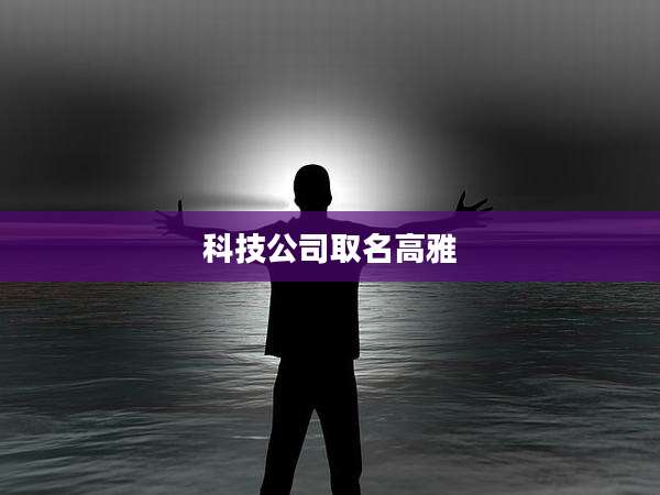 科技公司取名高雅
