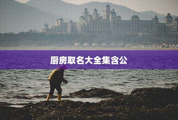 厨房取名大全集含公