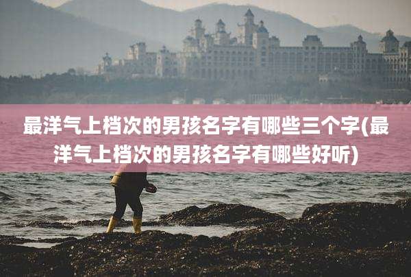 最洋气上档次的男孩名字有哪些三个字(最洋气上档次的男孩名字有哪些好听)