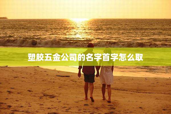 塑胶五金公司的名字首字怎么取