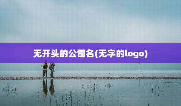 无开头的公司名(无字的logo)