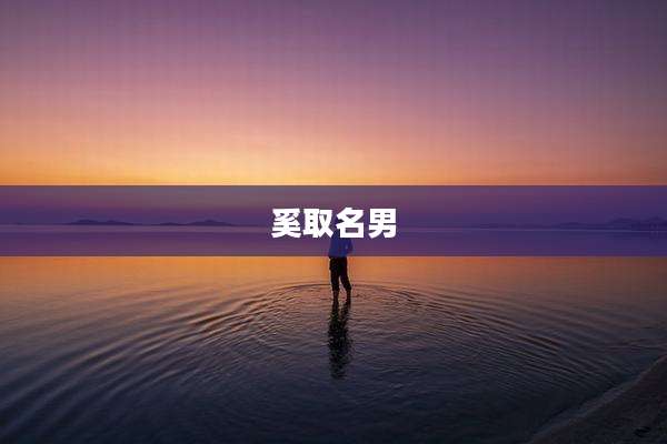 奚取名男