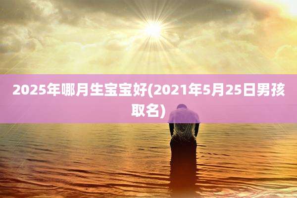 2025年哪月生宝宝好(2021年5月25日男孩取名)