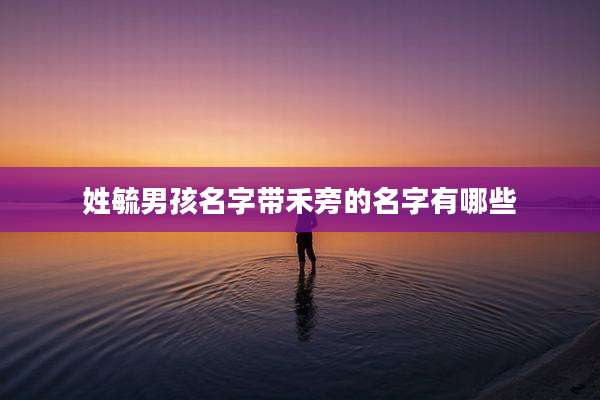姓毓男孩名字带禾旁的名字有哪些