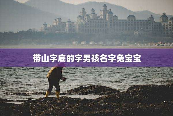 带山字底的字男孩名字兔宝宝