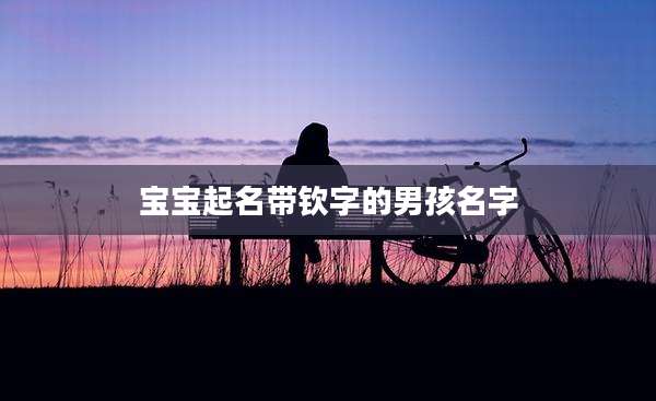 宝宝起名带钦字的男孩名字